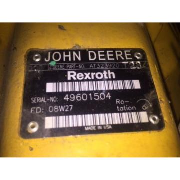 OEM, Rexroth pumps R986110422, John Deere pumps AT323920, AT310979, AT227701