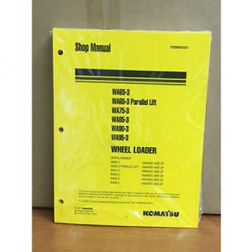 Komatsu WA65-3,WA75-3,WA85-3,WA90-3,WA95-3 Wheel Loader Shop Service Manual