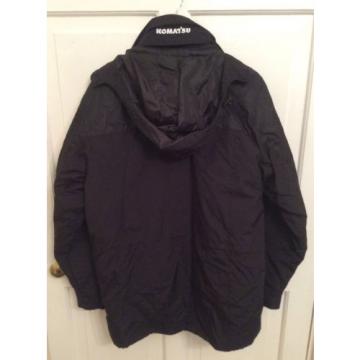 Men&#039;s Komatsu Black Hooded Jacket - Size Large