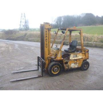 KOMATSU FD20-7 SIDESHIFT FORKLIFT INC VAT