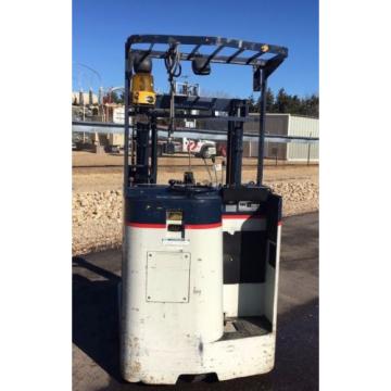 1998 Komatsu 3000lb Electric Reach Mast Forklift