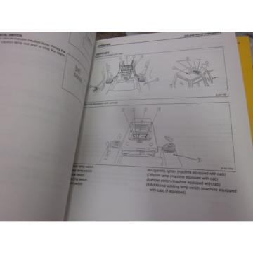 Komatsu D61EX-12 D61PX-12 Dozer Operation &amp; Maintenance Manual s/n B1501 &amp; Up