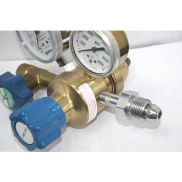 Linde High Pressure Valve with Dual Gauges