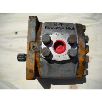 FIAT ALLIS KOMATSU HYDRAULIC PUMP C 84 03 R SPLINED  WITH PLATE