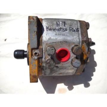 FIAT ALLIS KOMATSU HYDRAULIC PUMP C 84 03 R SPLINED  WITH PLATE