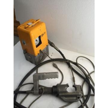 Electric Huskie Hydraulic Pump R14E-F  w/ Crimper