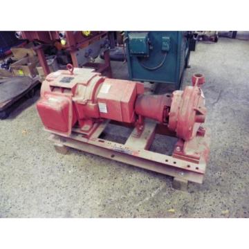 BELL &amp; GOSSETT 30 HP SERIES 1510 BASE MOUNTED END SUCTION PUMP