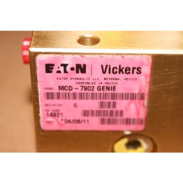 EATON VICKERS MCD-7902 GENIE HYDRAULIC MANIFOLD CHECK VALVE