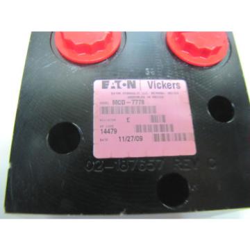 Eaton / Vickers Hydraulic Valve