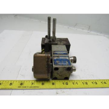 Vickers FNM 3AK-30-JA DG4M4-32A-20-JA Mini Directional Valve Flui-Trol 100V Coil