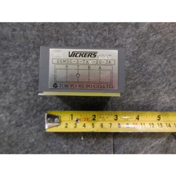 Origin VICKERS CHECK VALVE DGMDC-3-TXL-20-JA