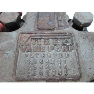 Vickers Hydraulic Vane Pump Stamped 119375 GS