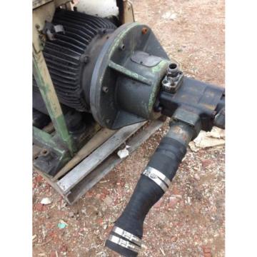 Hydraulic power with 75HP Vickers pump Motor Pump Only Used