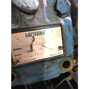 Origin VICKERS 25VQ11A-11A20 HYDRAULIC PUMP, FAST SHIPPING HP PT