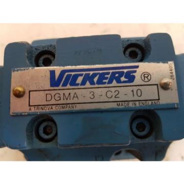 Vickers DGMA-3-C2-10 Hydraulic Valve DG3V-7-6C-10 Rebuilt