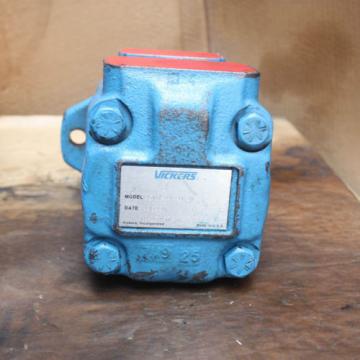 Vickers 25VQ21A 1C20 Fixed Displacement Hydraulic Vane Pump 412in³r 38gpm