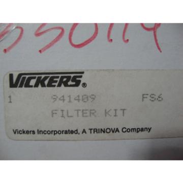 origin  Vickers 941409 Filter Kit Has a Small Dent