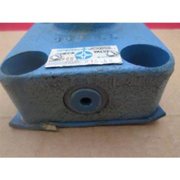 Sperry Vickers  C5G 815 S8 Hydralic Check Valve