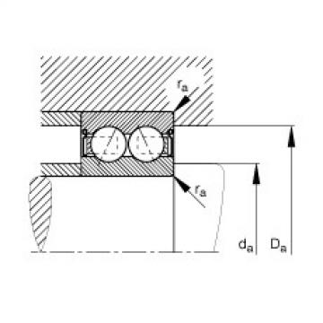 FAG Angular contact ball bearings - 3201-B-2RS-TVH