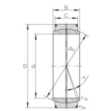 FAG Radial spherical plain bearings - GE1000-DO