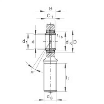 FAG Rod ends - GAL40-DO-2RS