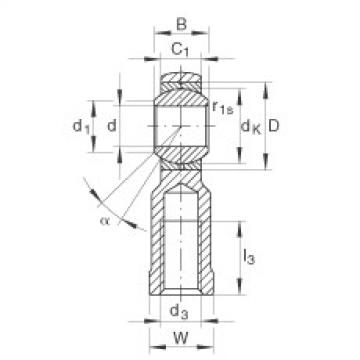 FAG Rod ends - GIKL16-PB