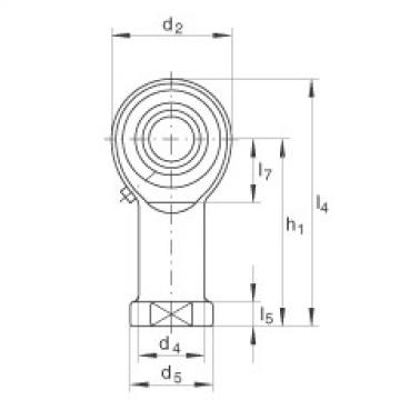 FAG Rod ends - GIKR18-PB