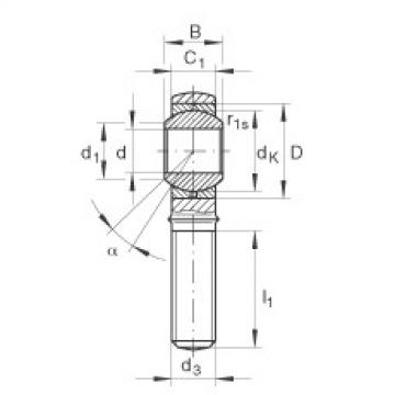 FAG Rod ends - GAKL12-PB