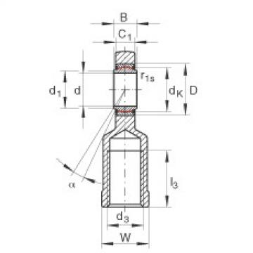 FAG Rod ends - GIR40-UK-2RS