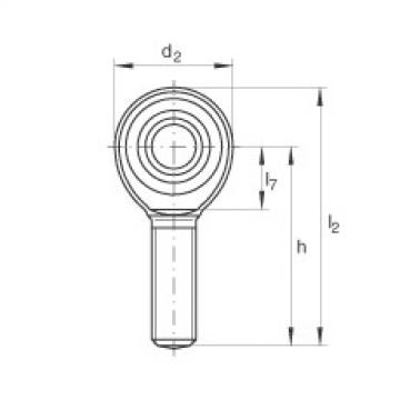 FAG Rod ends - GAKR18-PW