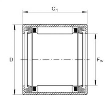 FAG Drawn cup needle roller bearings with open ends - SCE59-PP