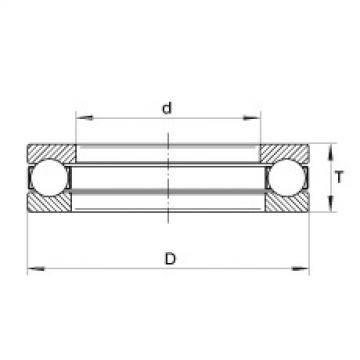 FAG Axial deep groove ball bearings - XW3-3/4