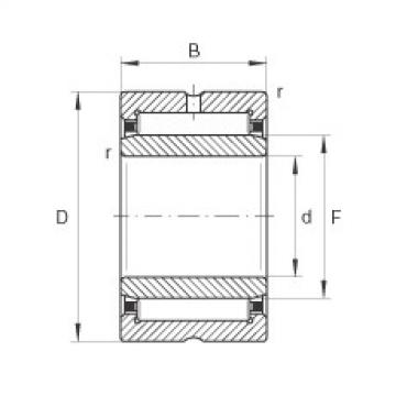 FAG Needle roller bearings - NA4860-XL