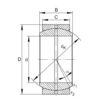 FAG Radial spherical plain bearings - GE16-DO