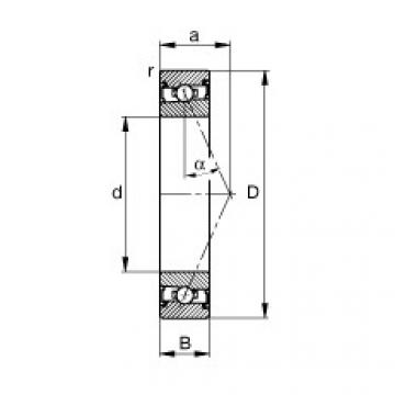 FAG Spindle bearings - HSS71921-E-T-P4S