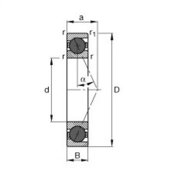 FAG Spindle bearings - HCB71919-E-T-P4S