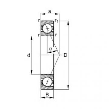 FAG Spindle bearings - B71924-E-T-P4S