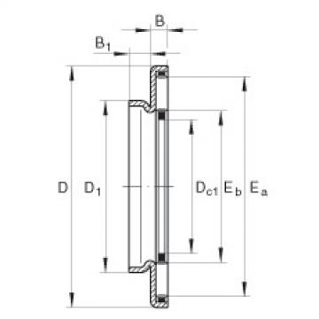 FAG Axial needle roller bearings - AXW35