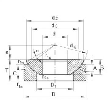 FAG Axial spherical plain bearings - GE10-AX