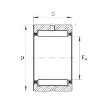 FAG Needle roller bearings - NK100/26-XL