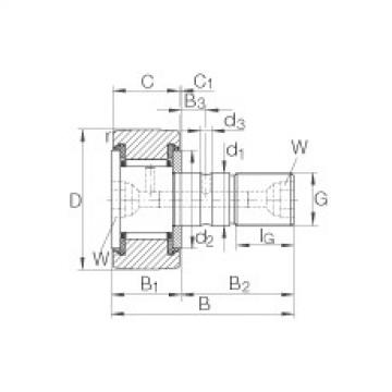 FAG Stud type track rollers - KR52-PP