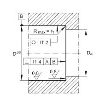 FAG Axial angular contact ball bearings - 7603040-TVP