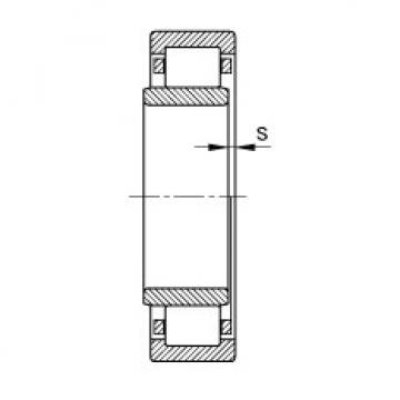 FAG Cylindrical roller bearings - NU1019-XL-M1