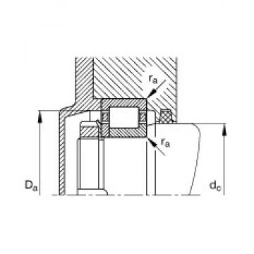 FAG Cylindrical roller bearings - NUP2222-E-XL-TVP2