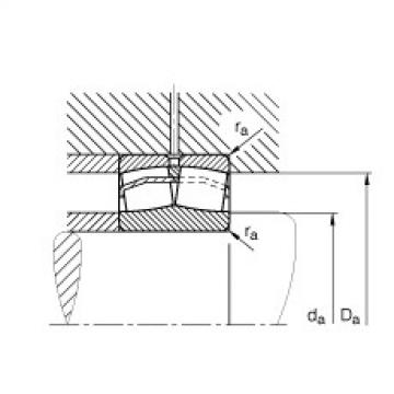 FAG Spherical roller bearings - 21317-E1-XL