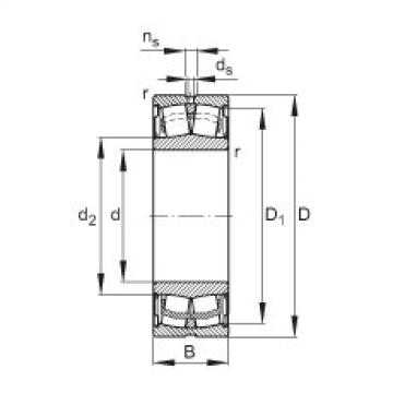 FAG Sealed spherical roller bearings - WS22215-E1-XL-2RSR