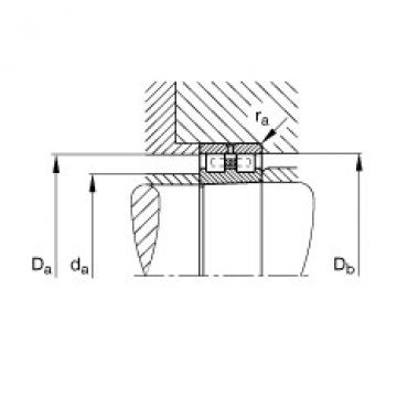 FAG Cylindrical roller bearings - NN3096-AS-K-M-SP