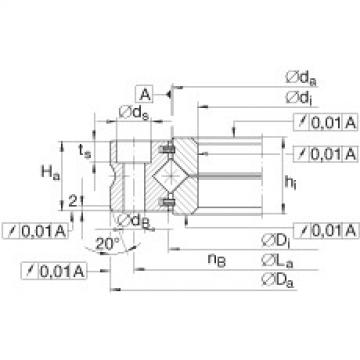 FAG Crossed roller bearings - XV40