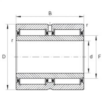 FAG Needle roller bearings - NA6909-ZW-XL