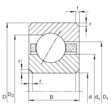 FAG Thin section bearings - CSEB042